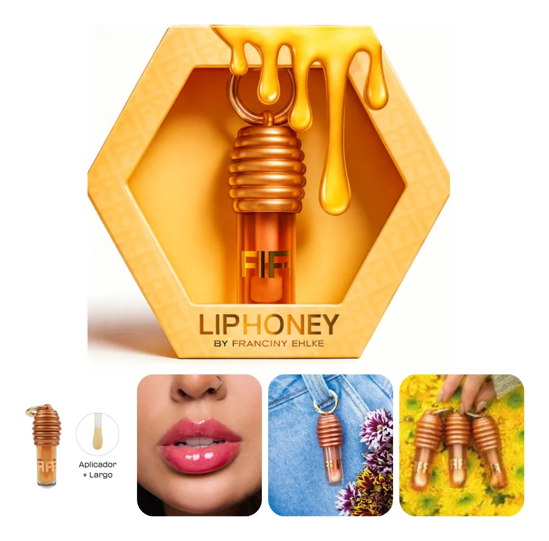 Gloss Fran By Franciny Ehlke Liphoney - Original Liphoney