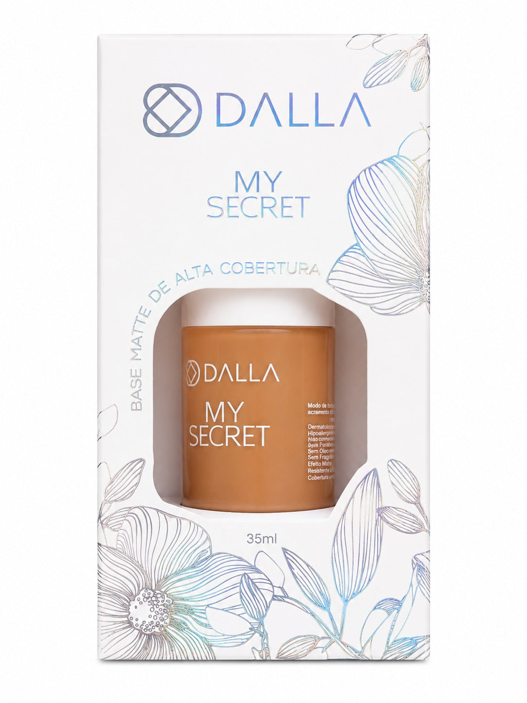 Base Matte Dalla My Secret – Alta Cobertura | 35 ml