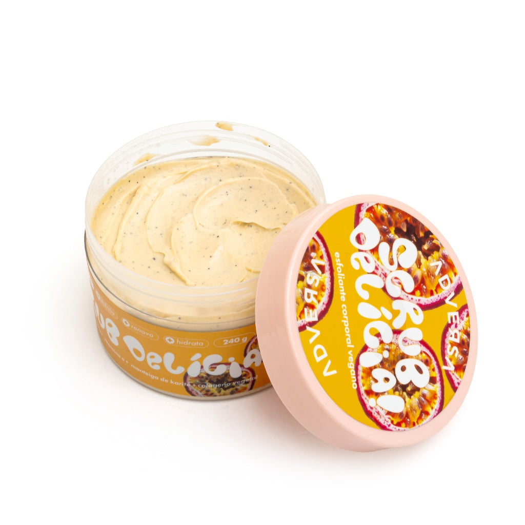 Esfoliante Corporal Vegano Scrub Delícia! - Maracujá