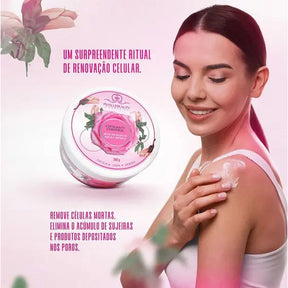 Rosa Mosqueta com Argila Branca Phallebeauty-280G