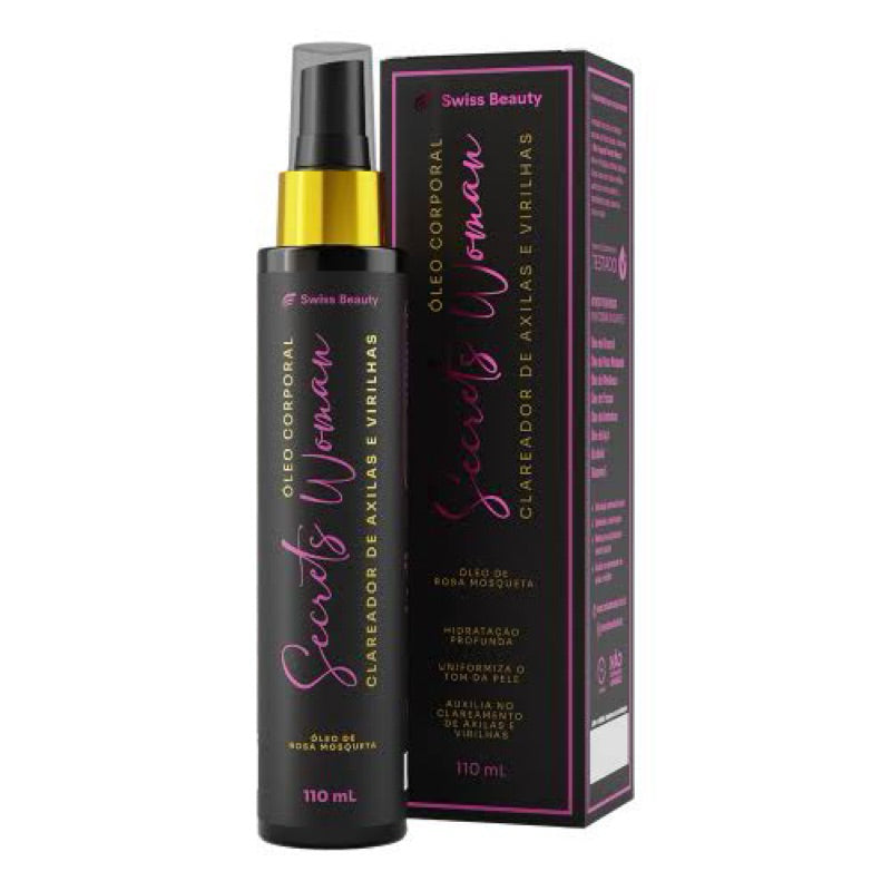 Óleo Corporal Clareador Secrets Woman Bel Kit