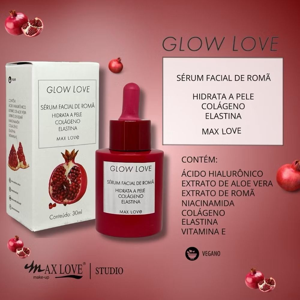 Séruns Faciais Glow Love Max Love