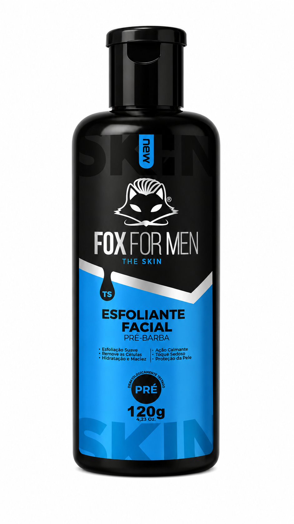 Esfoliante Facial Pré-Barba Fox For Men The Skin 120g