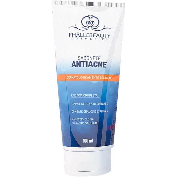 Sabonete Antiacne Phállebeauty com Ácido Salicílico