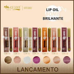 Lip Oil Bomb Brilhante Max Love