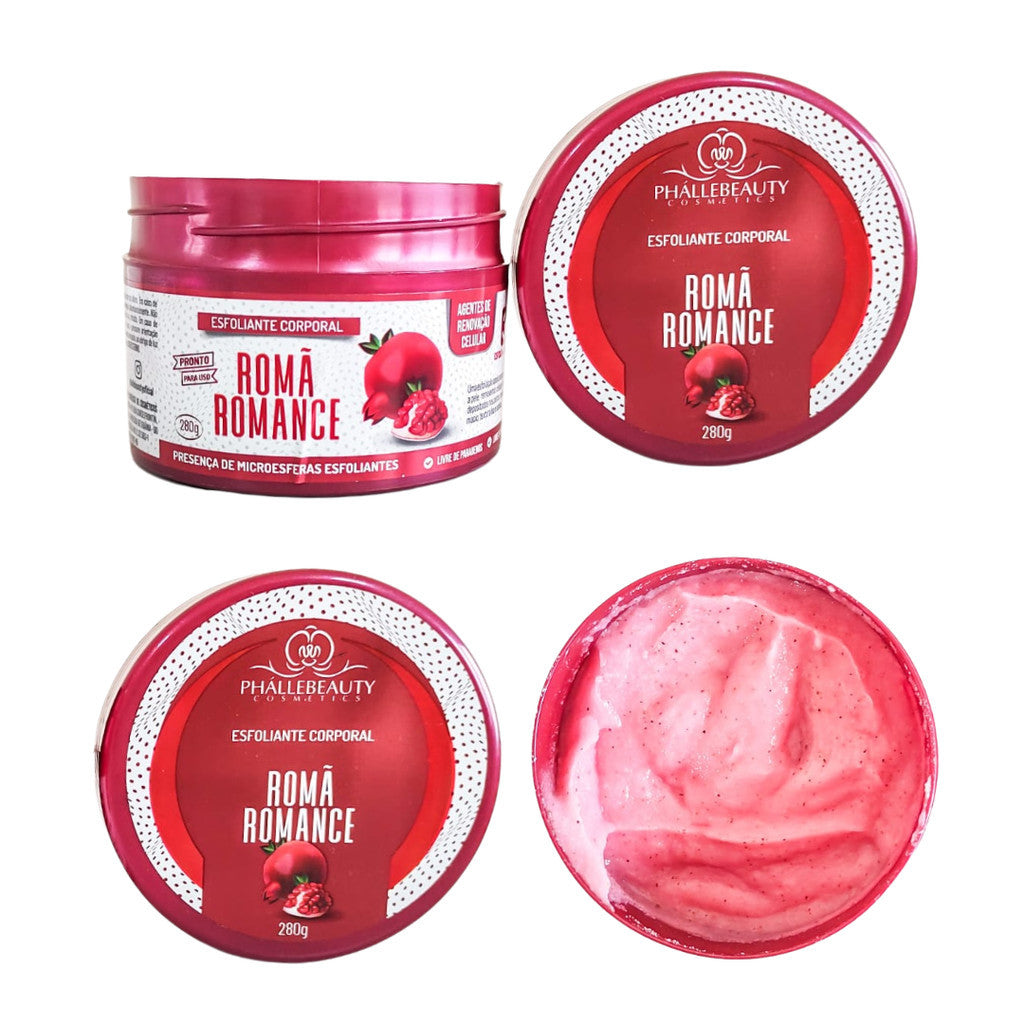 Romã Romance Esfoliante Corporal Phallebeauty
